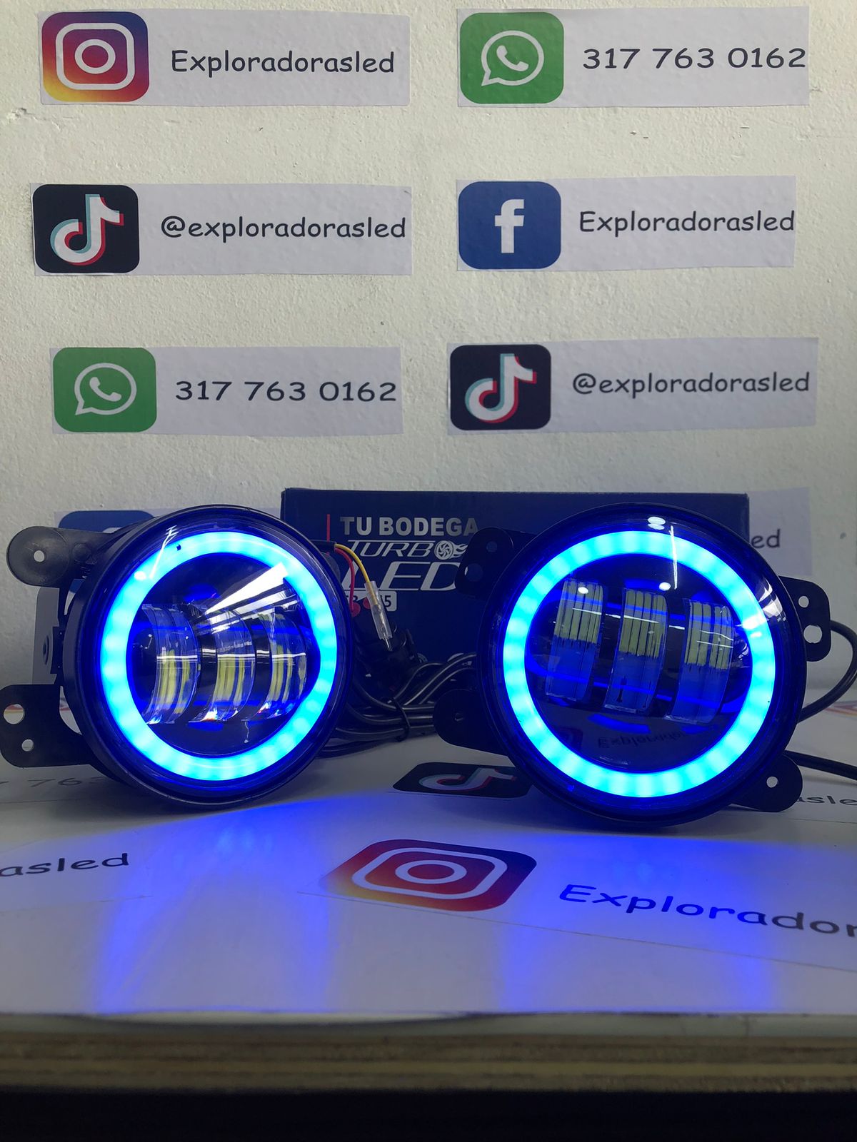 PAR EXPLORADORAS 4"  (TB065RGB)